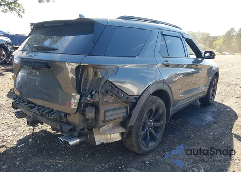 2020 Ford Explorer St из США, поврежденный, VIN 1FM5K8GCXLGB59601